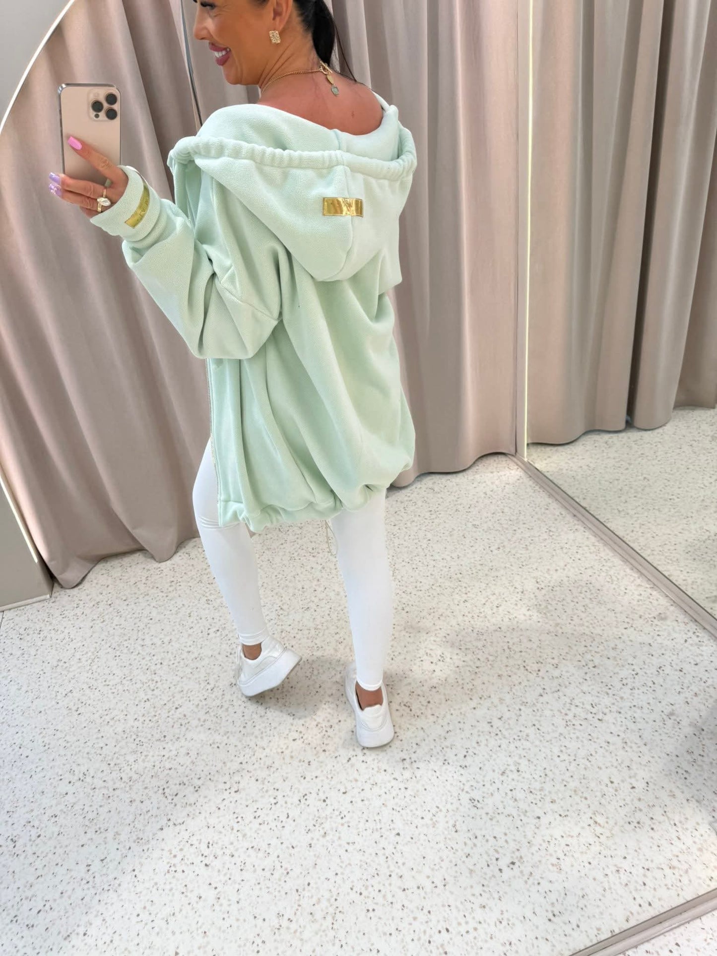 Bluza polarowa Doll mietowa
