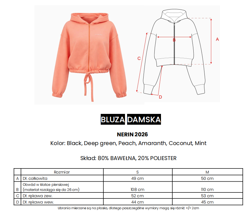Bluza Nerin Olavoga kokos