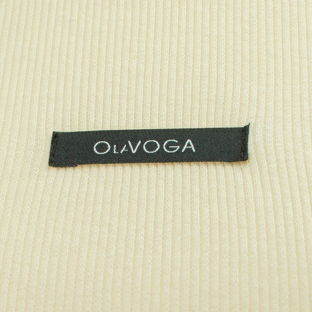 T-shirt Movena Olavoga żólty
