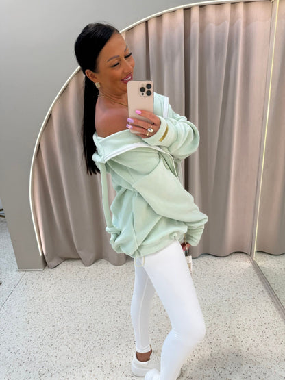 Bluza polarowa Doll mietowa
