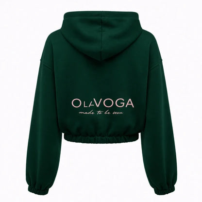 Bluza Nerin Olavoga butelkowa zieleń