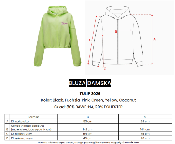 Bluza Tulip Olavoga zieleń