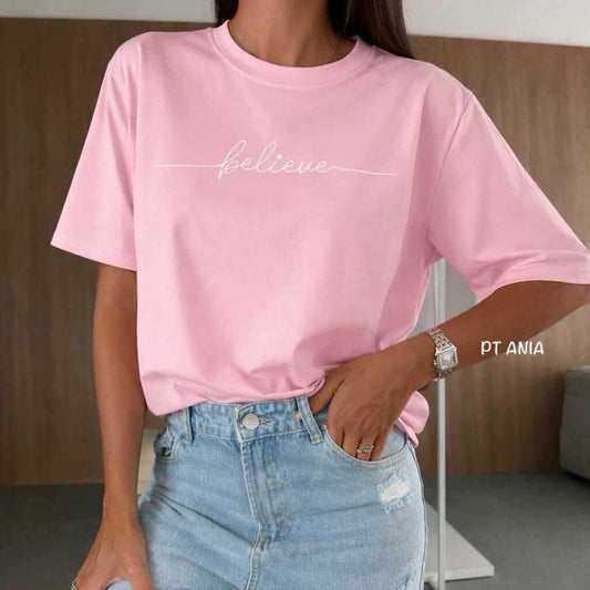 T-shirt Believe cukierek